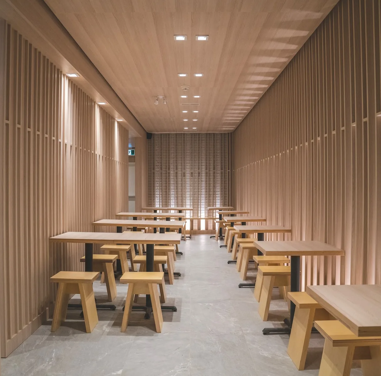 exemple d'aménagement en bois d'érable