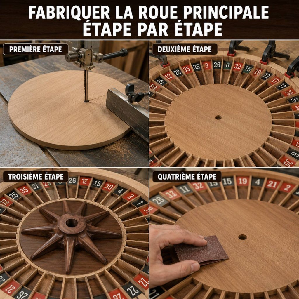 fabriquer la roue principale étape par étape